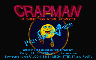 Crapman - A Game for Real Heroes — screenshot 1